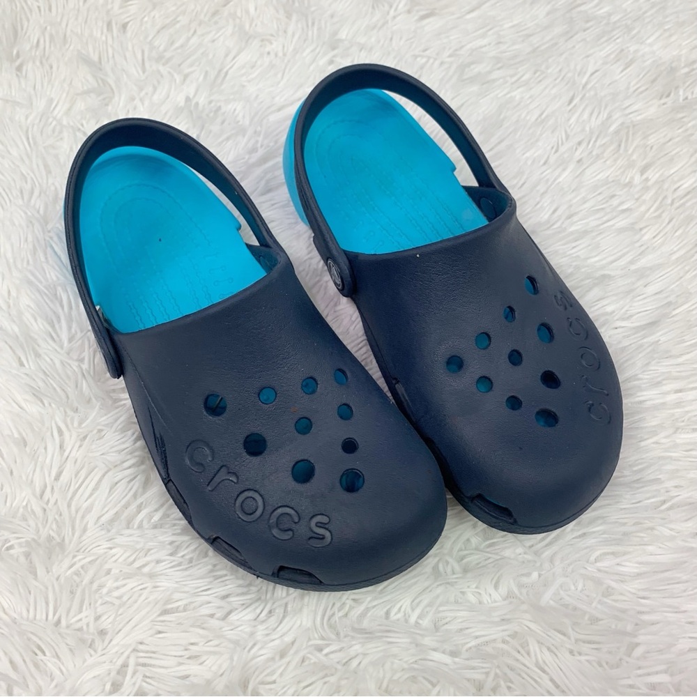 CROCS Kids Dark Blue Electro clogs